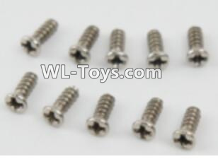 PXtoys 9302 Spare parts P88003 Round Head screws(10pcs)-2.3x6mm,PXtoys 9302 RC Car Parts,PXtoys 9302 RC Truck Spare parts Accessories,1:18 4WD High Speed Buggy Parts