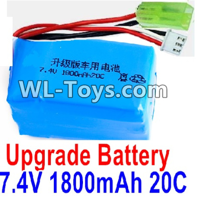 PXtoys 9302 Spare parts-32-02 Upgrade 7.4V 1800MAH Battery(1pcs)-Szie-57X30X30mm,Weight-97g,PXtoys 9302 RC Car Parts,PXtoys 9302 RC Truck Spare parts Accessories,1:18 4WD High Speed Buggy Parts
