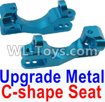 REMO HOBBY 1021 1025 Parts-101-03 Upgrade Metal C-shape Seat(2pcs)-Blue,REMO HOBBY 1021 Rc Car Spare Parts Replacement Accessories,1021 1:10 Scale BRUSHED RC Racing Truck Parts rc off-road car Parts,Truck Car Parts