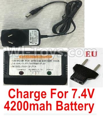 REMO HOBBY 1021 Parts-51-05 E9391 7.4V LI-ION Charger and Balance chager(EU Version Plug),REMO HOBBY 1021 Rc Car Spare Parts Replacement Accessories,1021 1:10 Scale BRUSHED RC Racing Truck Parts rc off-road car Parts,Truck Car Parts