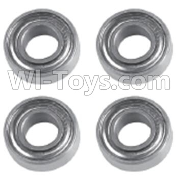 REMO HOBBY 1021 Parts-86-02 B5502 Rolling bearings(4pcs)-5x11x4mm,REMO HOBBY 1021 Rc Car Spare Parts Replacement Accessories,1021 1:10 Scale BRUSHED RC Racing Truck Parts rc off-road car Parts,Truck Car Parts