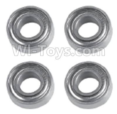 REMO HOBBY 1021 Parts-86-07 B55O7 Rolling bearings(4pcs)-5x10x4mm,REMO HOBBY 1021 Rc Car Spare Parts Replacement Accessories,1021 1:10 Scale BRUSHED RC Racing Truck Parts rc off-road car Parts,Truck Car Parts