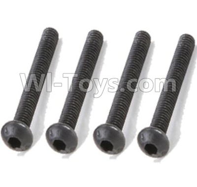 REMO HOBBY 1025 Parts-90-08 F5232 Inner-Hexagon haft-round head screws(8pcs)-M3X22mm,REMO HOBBY 1025 Rc Car Spare Parts Replacement Accessories,1021 1:10 Scale BRUSHED RC Racing Truck Parts rc off-road car Parts,Truck Car Parts