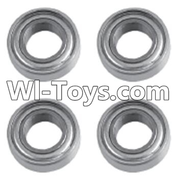REMO HOBBY 1072 Parts-07 B5503 Rolling bearings(4pcs)-6X12X4mm,REMO HOBBY 1072 Rc Car Spare Parts Replacement Accessories,1072 1:10 Scale BRUSHED ROCK CRAWLER Parts rc Climbing car Parts,Truck Car Parts