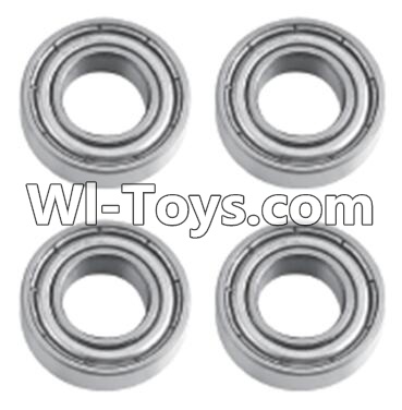 REMO HOBBY 1072 Parts-08 B5504 Rolling bearings(4pcs)-8X16X5mm,REMO HOBBY 1072 Rc Car Spare Parts Replacement Accessories,1072 1:10 Scale BRUSHED ROCK CRAWLER Parts rc Climbing car Parts,Truck Car Parts