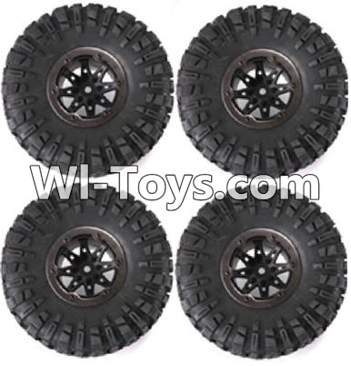 REMO HOBBY 1072 Parts-22-01 P7978 Whole wheel assembly(4 set),REMO HOBBY 1072 Rc Car Spare Parts Replacement Accessories,1072 1:10 Scale BRUSHED ROCK CRAWLER Parts rc Climbing car Parts,Truck Car Parts