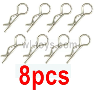SG 1603 SG1603 R-Clips,Fixed clips for the Body shell cover(8pcs)-1603-002. SG 1603 SG1603 Parts, SG 1/16 Car Parts.