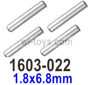 SG 1603 SG1603 Optical axis-1603-022-1.8X6.8mm-4pcs. SG 1603 SG1603 Parts, SG 1/16 Car Parts.
