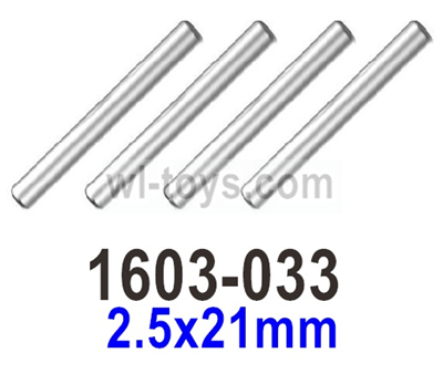SG 1603 SG1603 Optical axis-1603-033-2.5x21mm-4pcs. SG 1603 SG1603 Parts, SG 1/16 Car Parts.