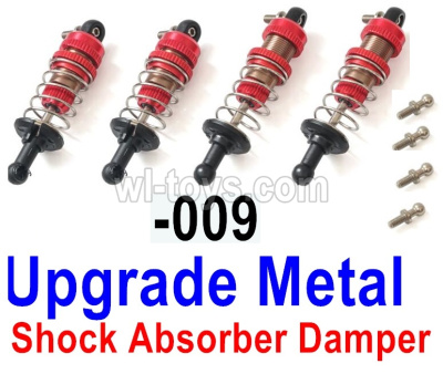 SG 1603 SG1603 Upgrade Metal Shock absorber Damper.Total 4pcs. Front and Rear.SG1603-008 +009. SG 1603 SG1603 Parts, SG 1/16 Car Parts.