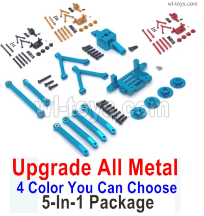 SG 2801 SG2801 Upgrade Metal Parts.All Metal Kit.5-in-1 Package.SG 1/28 Upgrade Crawler tuning Accessories.
