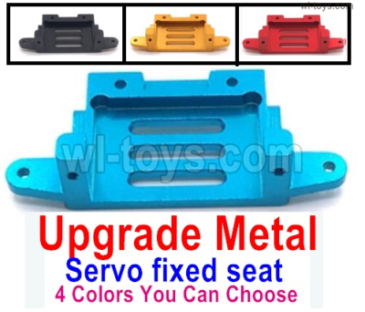 SG 2801 SG2801 Parts Upgrade Metal Servo Fixed Seat.Total 4 Color you can choose.SG 1/28 Crawler Metal tuning Accessories.