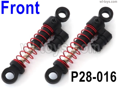 SG 2801 SG2801 Parts P28-016 Front Shock Absorber,Damper.Total 2pcs.SG 1/28 Car Parts.