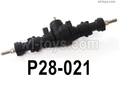 SG 2801 SG2801 Parts P28-021 Rear Axle Assembly.SG 1/28 Car Parts.