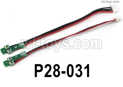 SG 2801 SG2801 Parts P28-031 Tail light group,Rear light group.SG 1/28 Car Parts.
