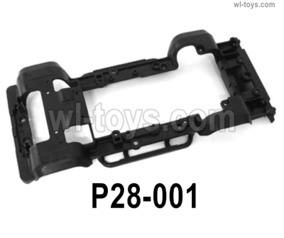 SG 2801 SG2801 Parts P28-001 chassis,Bottom Frame.SG 1/28 Car Parts.
