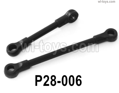SG 2801 SG2801 Parts P28-006 Steering Rod and Servo Rod.SG 1/28 Car Parts.