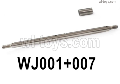 SG 2801 SG2801 Parts WJ001-007 Rear axle bushing and drive shaft.SG 1/28 Car Parts.