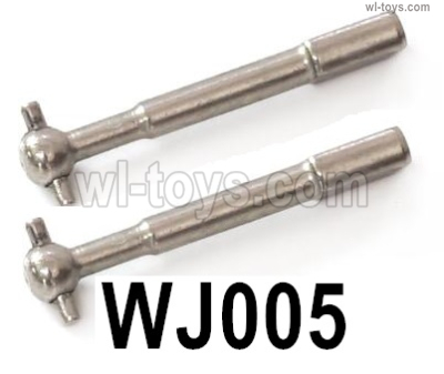 SG 2801 SG2801 Parts WJ005 Front Axle Drive Dog Bone.Total 2pcs.SG 1/28 Car Parts.