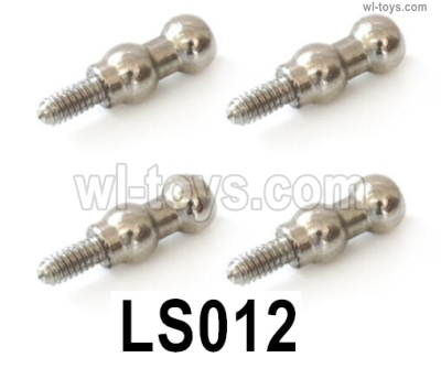 SG 2801 SG2801 Screws Parts LS012 Screws.Hexagon socket Double Ball Head Screws 3.8x7mm.Total 4pcs.SG 1/28 Car Parts.