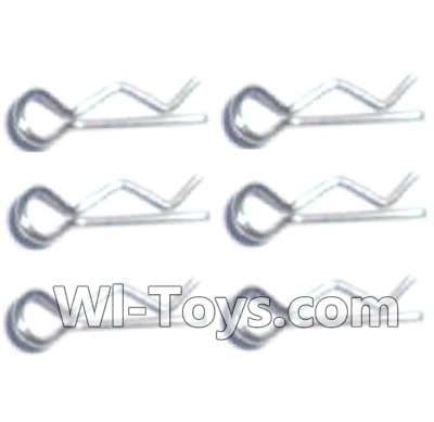 Subotech BG1504 R-Shape Pin(6pcs),Subotech BG1504 RC Car Spare parts Accessories,1:16 2WD BG1504 RC Racing Car parts,High Speed Drifting Buggy Parts