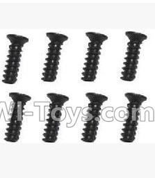 SuBotech BG1506 WLS010 Flat Head M2.6X10KB,Subotech BG1506 RC Car Spare parts Accessories,1:12 4WD BG1506 RC Racing Car parts,High Speed Drifting Buggy Parts