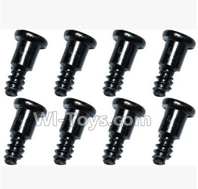 SuBotech BG1506 WLS019 T-Head Step screws(8pcs)-3.0X10PB,Subotech BG1506 RC Car Spare parts Accessories,1:12 4WD BG1506 RC Racing Car parts,High Speed Drifting Buggy Parts