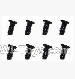 SuBotech BG1506 WLS021 Flat head screws(8pcs)-M2.3X6,Subotech BG1506 RC Car Spare parts Accessories,1:12 4WD BG1506 RC Racing Car parts,High Speed Drifting Buggy Parts