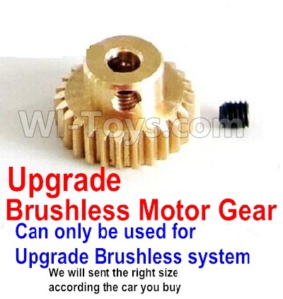 SuBotech BG1507 Upgrade Motor gear(Can only be used for Upgrade Brushless set,We will according the car you buy to sent you the right version size),Subotech BG1507 RC Car Spare parts Accessories,1:12 4WD BG1507 RC Racing Car parts,Hi