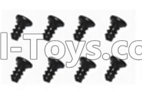 SuBotech BG1507 WLS001 Flat head screws(8pcs)-M2.0X4,Subotech BG1507 RC Car Spare parts Accessories,1:12 4WD BG1507 RC Racing Car parts,High Speed Drifting Buggy Parts