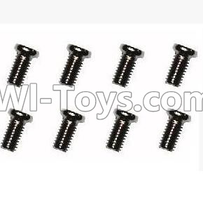 SuBotech BG1507 WLS016 Machine Screws(8pcs)-M3X6,Subotech BG1507 RC Car Spare parts Accessories,1:12 4WD BG1507 RC Racing Car parts,High Speed Drifting Buggy Parts