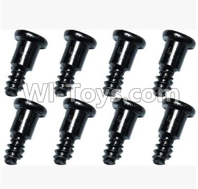 SuBotech BG1507 WLS019 T-Head Step screws(8pcs)-3.0X10PB,Subotech BG1507 RC Car Spare parts Accessories,1:12 4WD BG1507 RC Racing Car parts,High Speed Drifting Buggy Parts