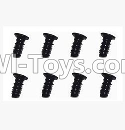 SuBotech BG1507 WLS021 Flat head screws(8pcs)-M2.3X6,Subotech BG1507 RC Car Spare parts Accessories,1:12 4WD BG1507 RC Racing Car parts,High Speed Drifting Buggy Parts