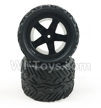 SuBotech BG1508 BG1508 CJ0003 Whole Wheel unit(2pcs),Subotech BG1508 RC Car Spare parts Accessories,1:12 4WD BG1508 RC Racing Car parts,High Speed Drifting Buggy Parts