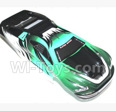 SuBotech BG1508 S15080000 Car canopy,Sheel cover-Green,Subotech BG1508 RC Car Spare parts Accessories,1:12 4WD BG1508 RC Racing Car parts,High Speed Drifting Buggy Parts