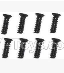 SuBotech BG1518 WLS010 Flat Head M2.6X10KB,Subotech BG1518 RC Car Spare parts Accessories,1:12 4WD BG1518 RC Racing Car parts,High Speed Drifting Buggy Parts