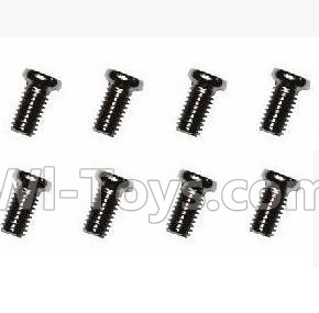 SuBotech BG1518 WLS016 Machine Screws(8pcs)-M3X6,Subotech BG1518 RC Car Spare parts Accessories,1:12 4WD BG1518 RC Racing Car parts,High Speed Drifting Buggy Parts