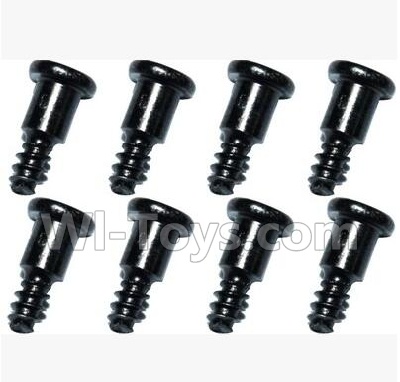 SuBotech BG1518 WLS019 T-Head Step screws(8pcs)-3.0X10PB,Subotech BG1518 RC Car Spare parts Accessories,1:12 4WD BG1518 RC Racing Car parts,High Speed Drifting Buggy Parts