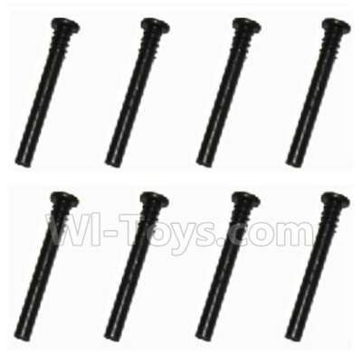 SuBotech BG1509 WLS015 Half Tooth Screws(8pcs)-M3X24,Subotech BG1509 RC Car Spare parts Accessories,1:12 4WD BG1509 RC Racing Car parts,High Speed Drifting Buggy Parts