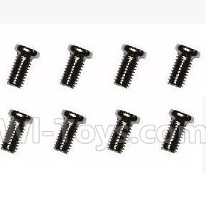 SuBotech BG1509 WLS016 Machine Screws(8pcs)-M3X6,Subotech BG1509 RC Car Spare parts Accessories,1:12 4WD BG1509 RC Racing Car parts,High Speed Drifting Buggy Parts