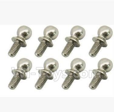 SuBotech BG1509 WLS018 Ball-Head Screws(8pcs),Subotech BG1509 RC Car Spare parts Accessories,1:12 4WD BG1509 RC Racing Car parts,High Speed Drifting Buggy Parts