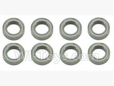 SuBotech BG1509 WZC004 Ball bearing(8pcs)-10X15X4MM,Subotech BG1509 RC Car Spare parts Accessories,1:12 4WD BG1509 RC Racing Car parts,High Speed Drifting Buggy Parts
