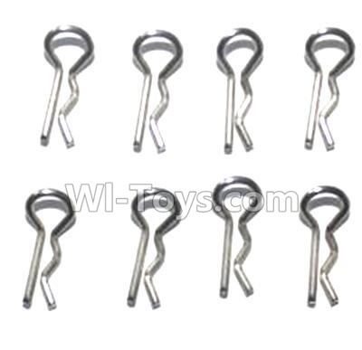 Subotech BG1510A Parts-R-shape Pin(8pcs),Subotech BG1510A RC Car Spare parts Accessories,1:24 4WD BG1510A RC Racing Car parts,High Speed Drifting Buggy Parts