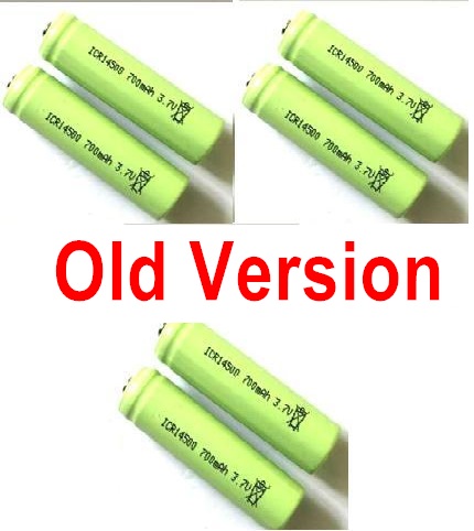 Subotech BG1510A Parts-DZDC02 14500 Battery(6pcs),Subotech BG1510A RC Car Spare parts Accessories,1:24 4WD BG1510A RC Racing Car parts,High Speed Drifting Buggy Parts