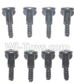 Subotech BG1510A Parts-WLS024 Steps screws(8pcs)-M2.7X10,Subotech BG1510A RC Car Spare parts Accessories,1:24 4WD BG1510A RC Racing Car parts,High Speed Drifting Buggy Parts