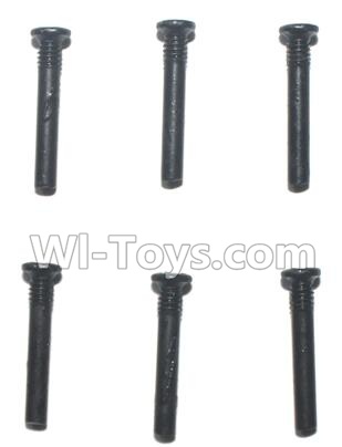 Subotech BG1510A Parts-WLS030 Half tooth screws(6pcs)-2.3X11.2,Subotech BG1510A RC Car Spare parts Accessories,1:24 4WD BG1510A RC Racing Car parts,High Speed Drifting Buggy Parts