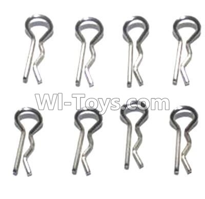 FQ777 HOPPER 9012 spare Parts-22-05 R-shape Pin(8pcs),FQ777 HOPPER 9012 RC Car Spare parts Accessories,1:24 9012 RC Racing Car parts,High Speed Drifting Buggy Parts