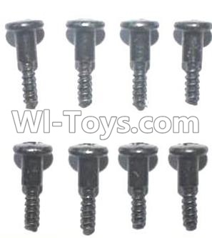 Subotech BG1510B Parts-WLS024 Steps screws(8pcs)-M2.7X10,Subotech BG1510B RC Car Spare parts Accessories,1:24 4WD BG1510B RC Racing Car parts,High Speed Drifting Buggy Parts