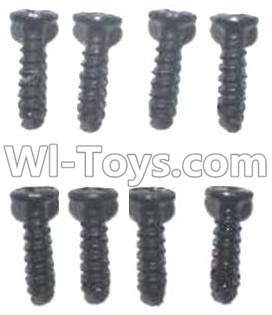 Subotech BG1510B Parts-WLS026 Pan head screws(8pcs)-M2.7X7,Subotech BG1510B RC Car Spare parts Accessories,1:24 4WD BG1510B RC Racing Car parts,High Speed Drifting Buggy Parts