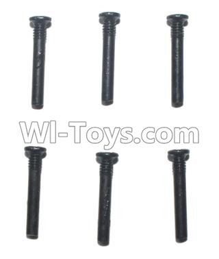 FQ777 HOPPER 9012 spare Parts-61 WLS031 Half tooth screws(6pcs)-2.3X13.5,FQ777 HOPPER 9012 RC Car Spare parts Accessories,1:24 9012 RC Racing Car parts,High Speed Drifting Buggy Parts
